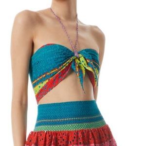 Alice and Olivia cabana crop top new with tags size 4